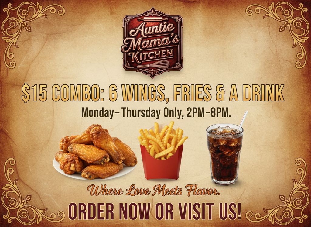 Weekday Wing Combo