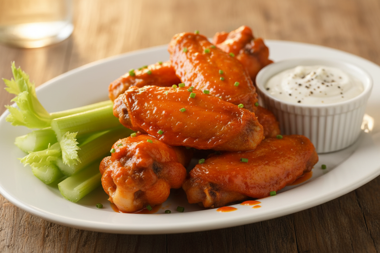 Buffalo style wings