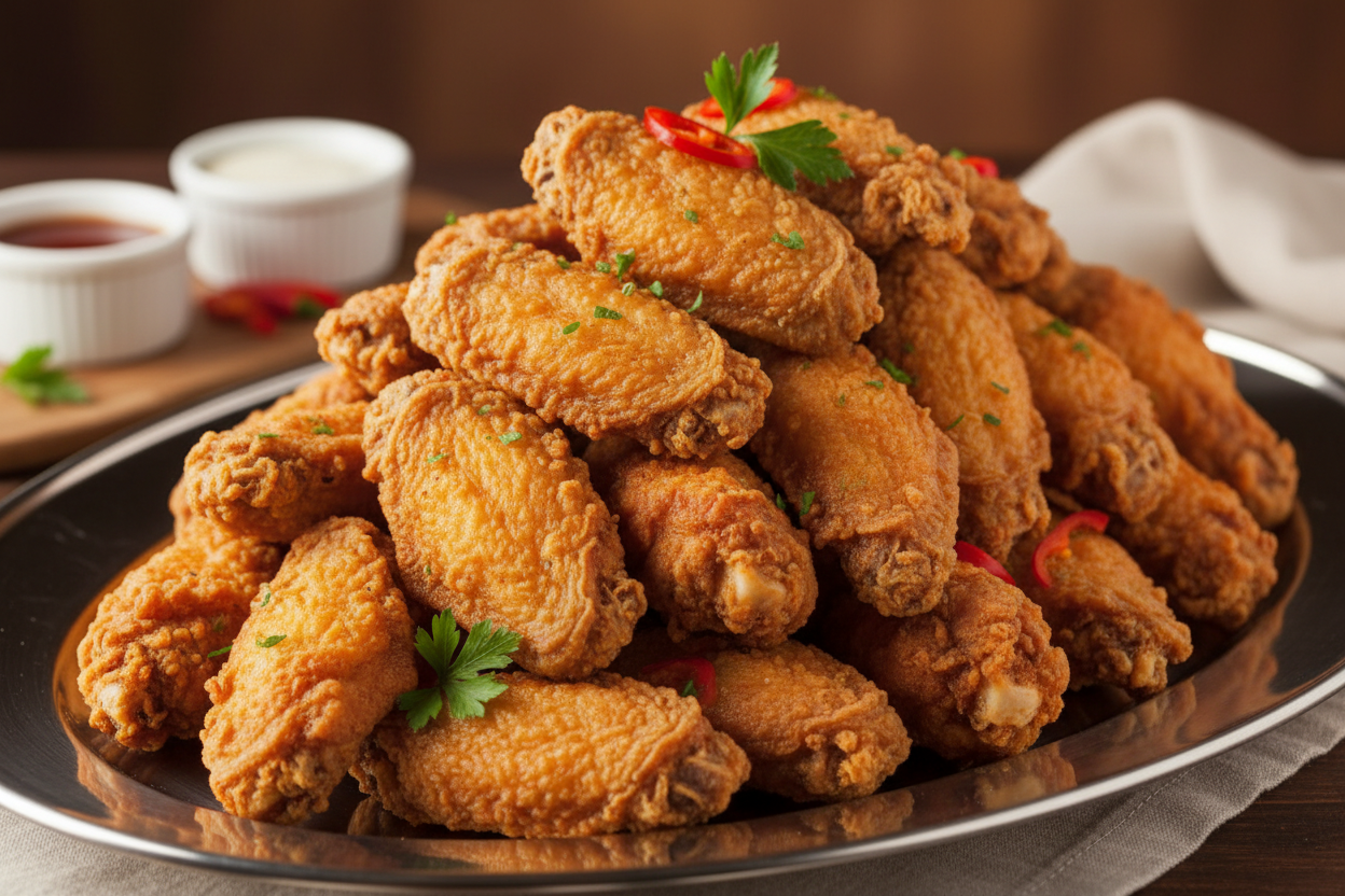 catering size order of golden wings