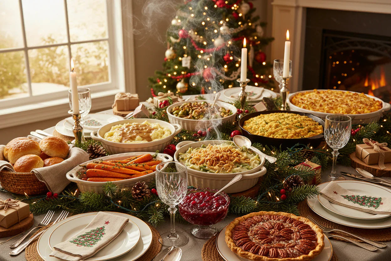 Vegetarian Soul Food Spread