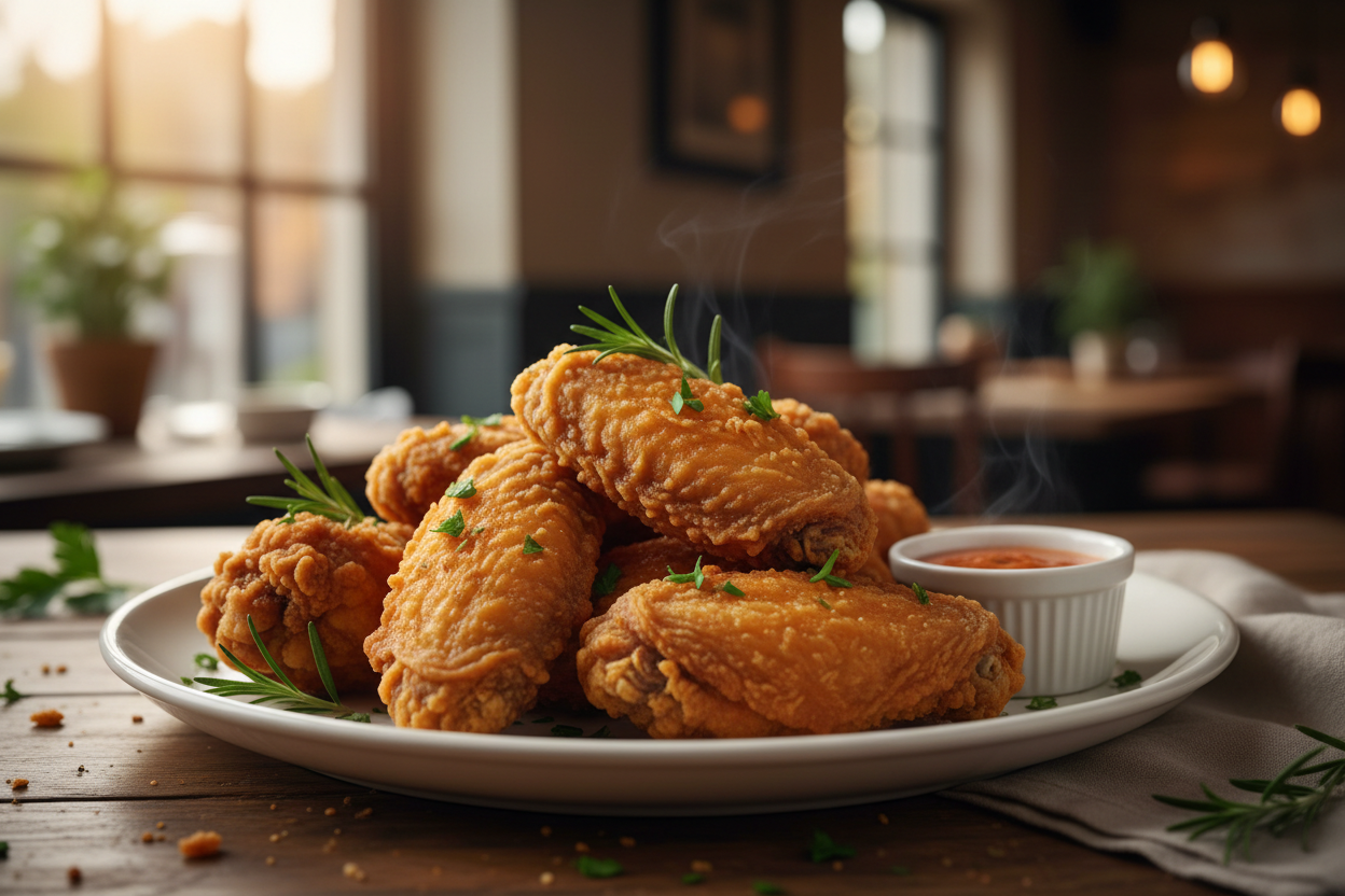 Fried wings