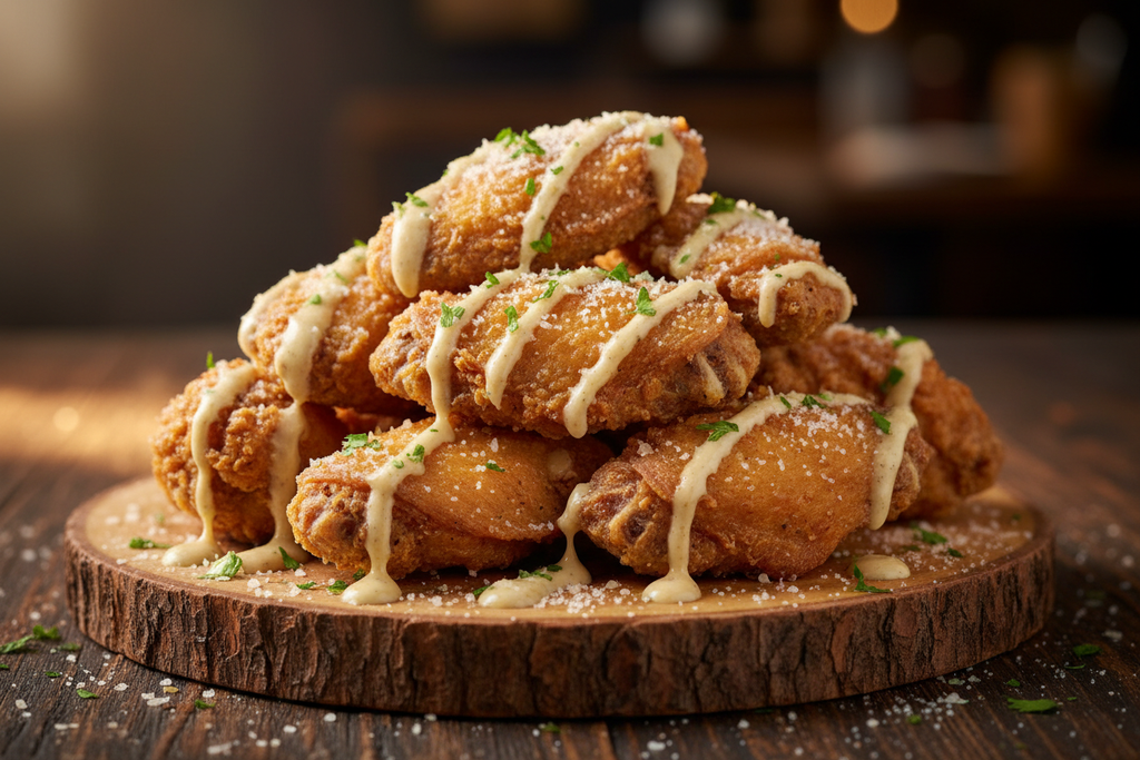 Garlic Pharm wings